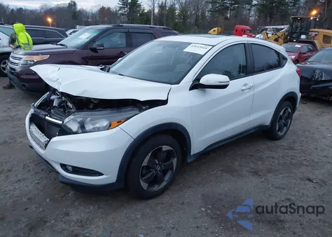 2018 Honda Hr-V Ex из США, поврежденный, VIN 3CZRU6H54JM718545